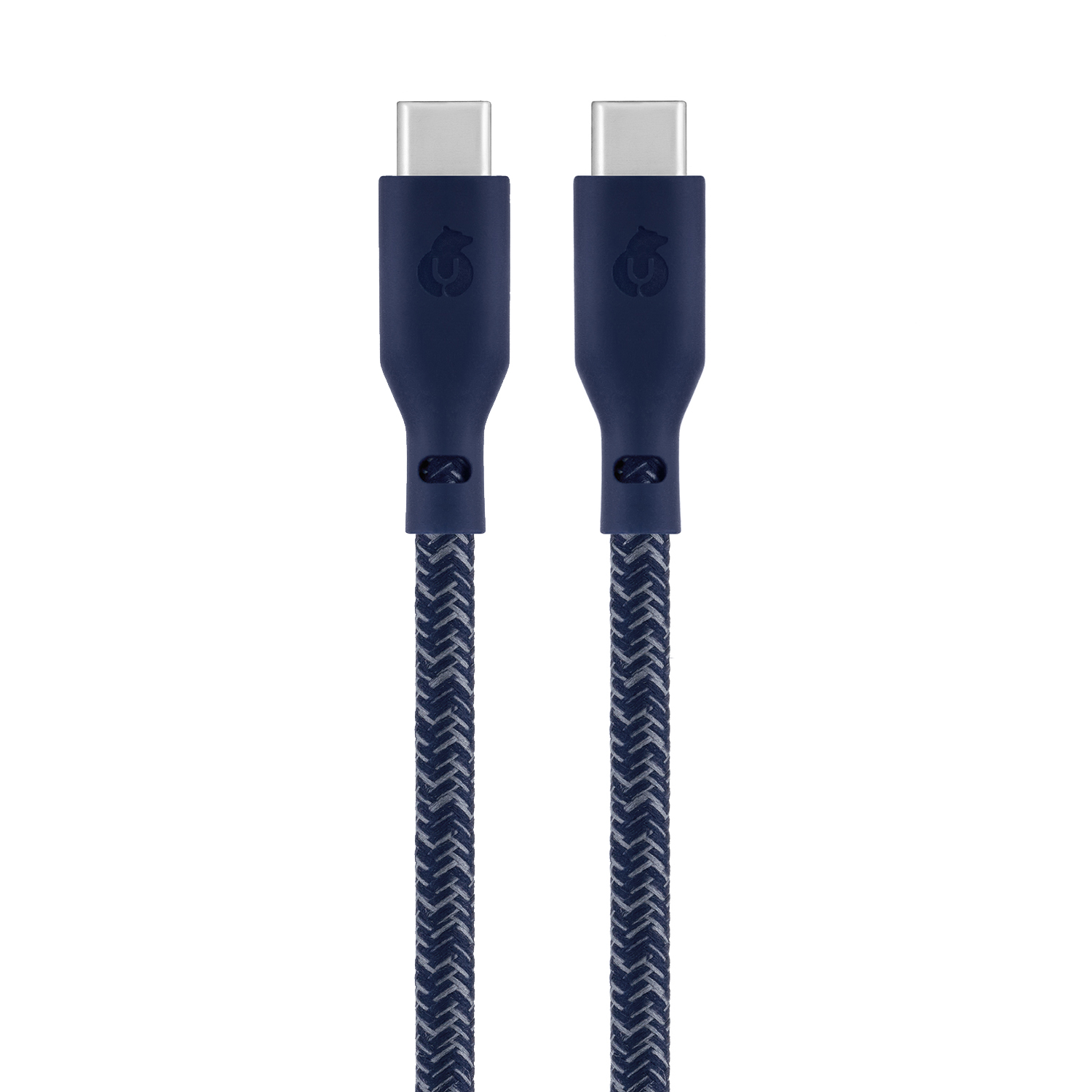 Зарядный кабель uBear Trend, USB-C|USB-С, 60Вт, 1,2м, синий