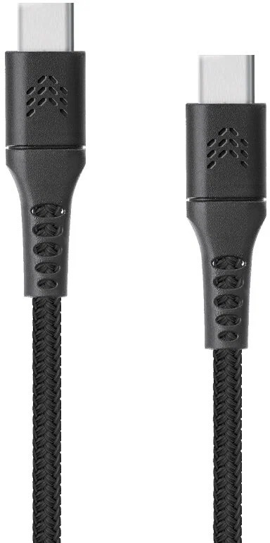 Зарядный кабель ROCKET FLEX, USB-C/USB-C, 60W, 3.0A, 1м, черный
