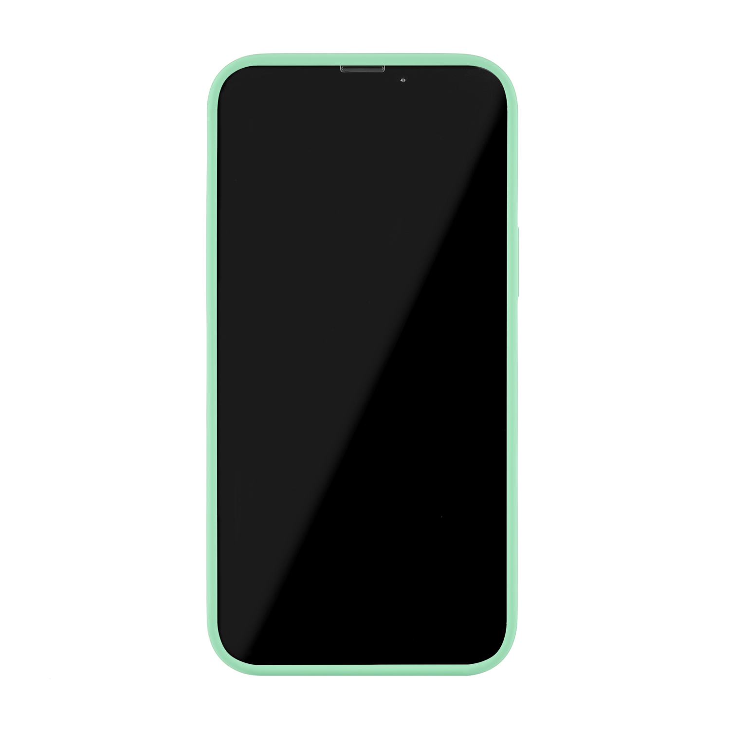 Touch Case (Liquid silicone) for iPhone 13 Pro Max. Магнитная упаковка, зелёный