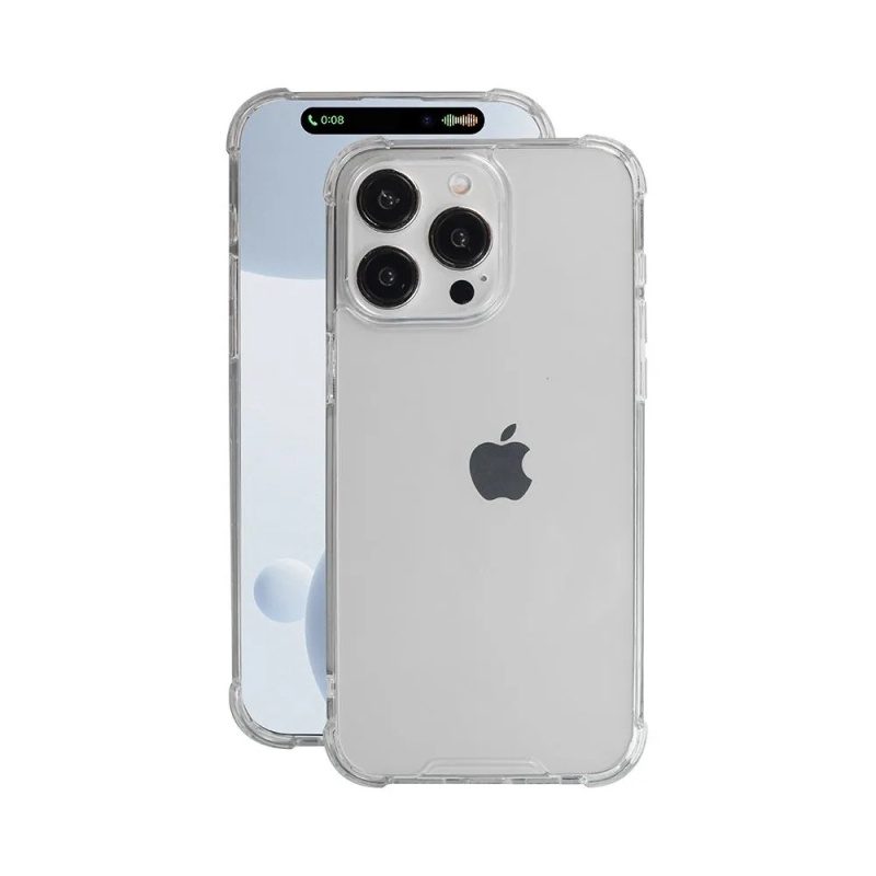Чехол Gel Pro для Apple iPhone 15 Pro, прозрачный, Deppa