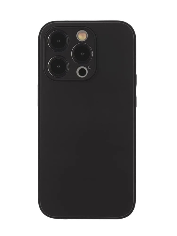 Чехол защитный "vlp" Glaze Case с MagSafe для iPhone 15 ProMax, черный