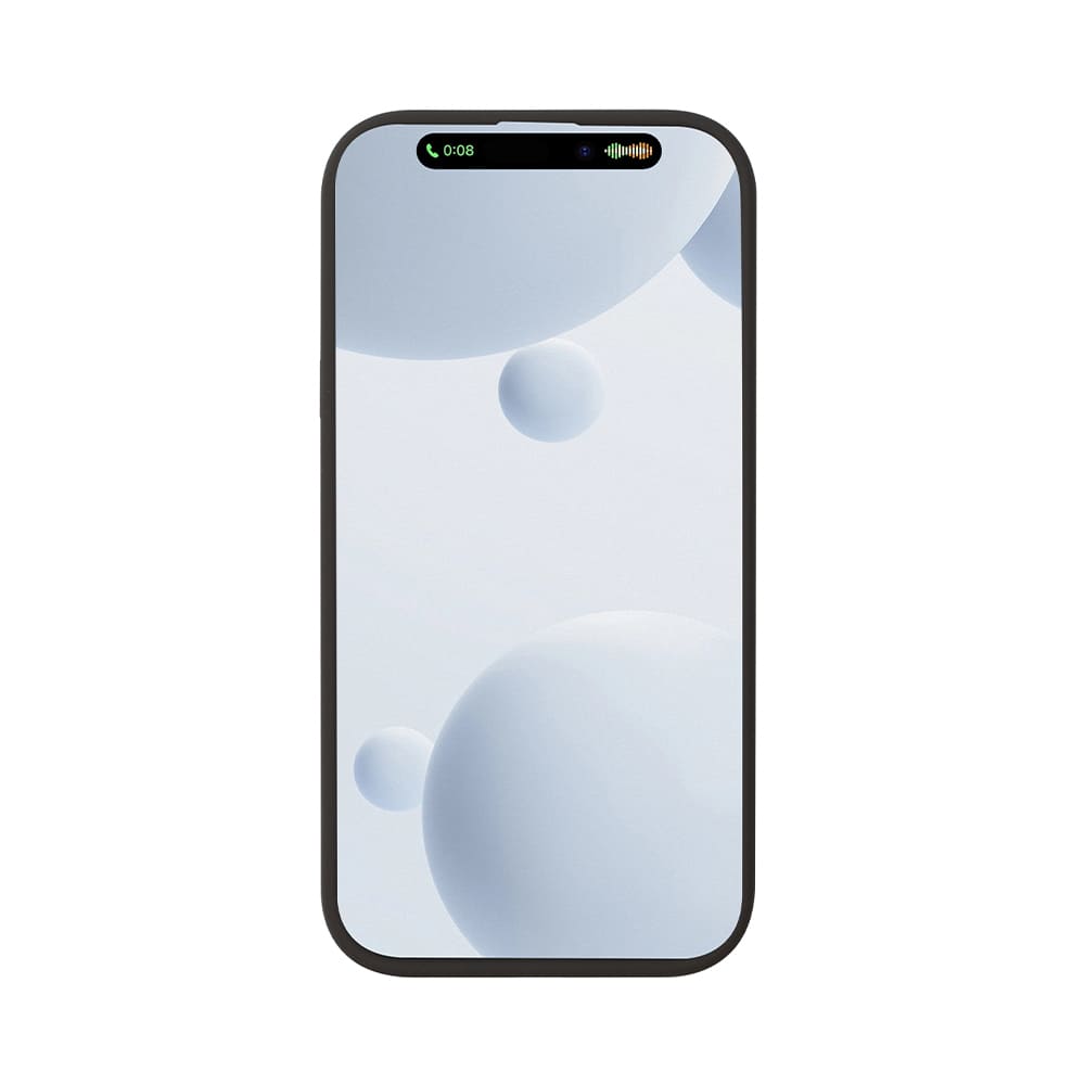 Чехол Liquid Silicone Case Pro для Apple iPhone 15, серый, Deppa
