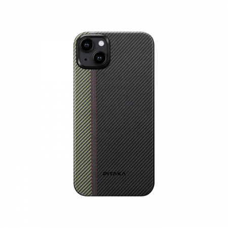 Чехол Pitaka Fusion Weaving MagEZ Case 4 для iPhone 15 (6.1"), кевлар (арамид), Overture