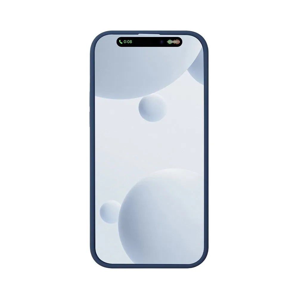 Чехол Liquid Silicone Case Pro Magsafe для Apple iPhone 15 Plus, синий, Deppa