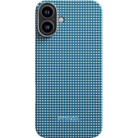 Чехол Pitaka Ultra-Slim Case для iPhone 16 Plus, Ocean Blue