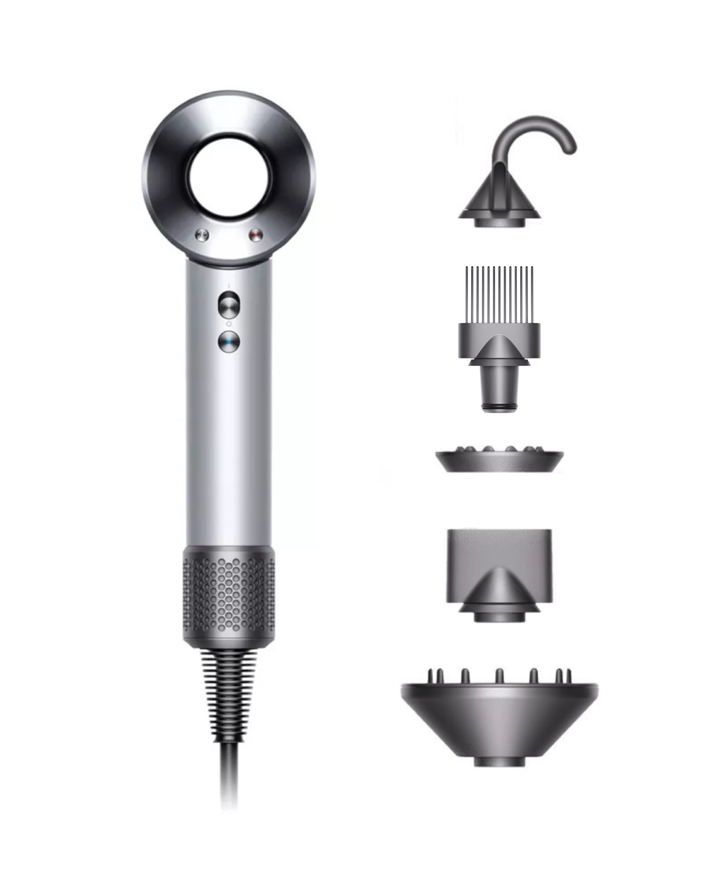 Фен Dyson Supersonic HD11, Silver/Black