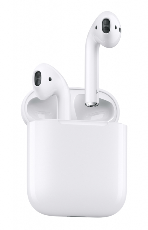 Наушники Apple AirPods 2 (2019) в зарядном футляре, белый