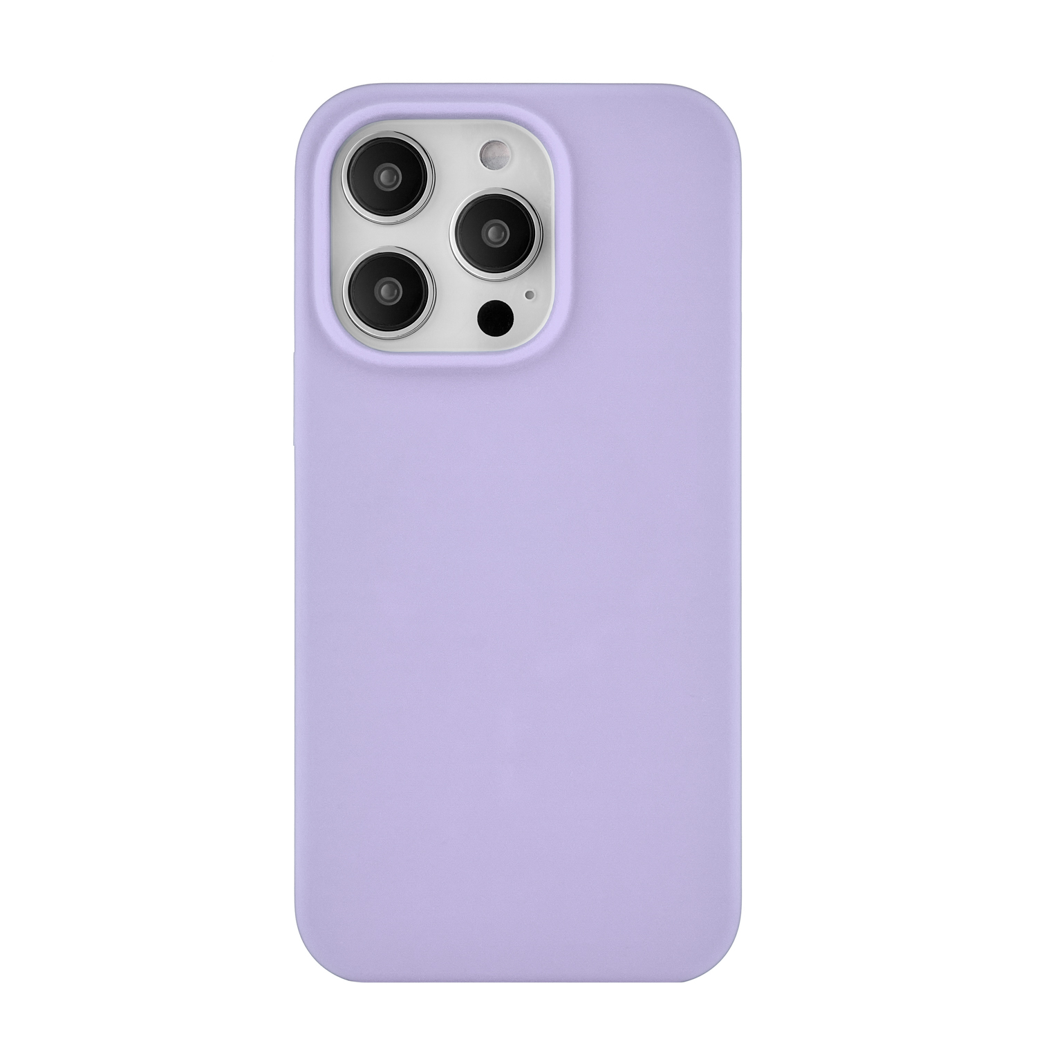 Чехол защитный uBear Touch Case для  iPhone 14 Pro, силикон, софт-тач, фиолетовый