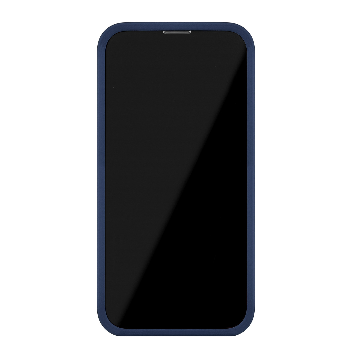 Чехол защитный uBear Touch Case для  iPhone 14 Pro, силикон, софт-тач, тёмно-синий