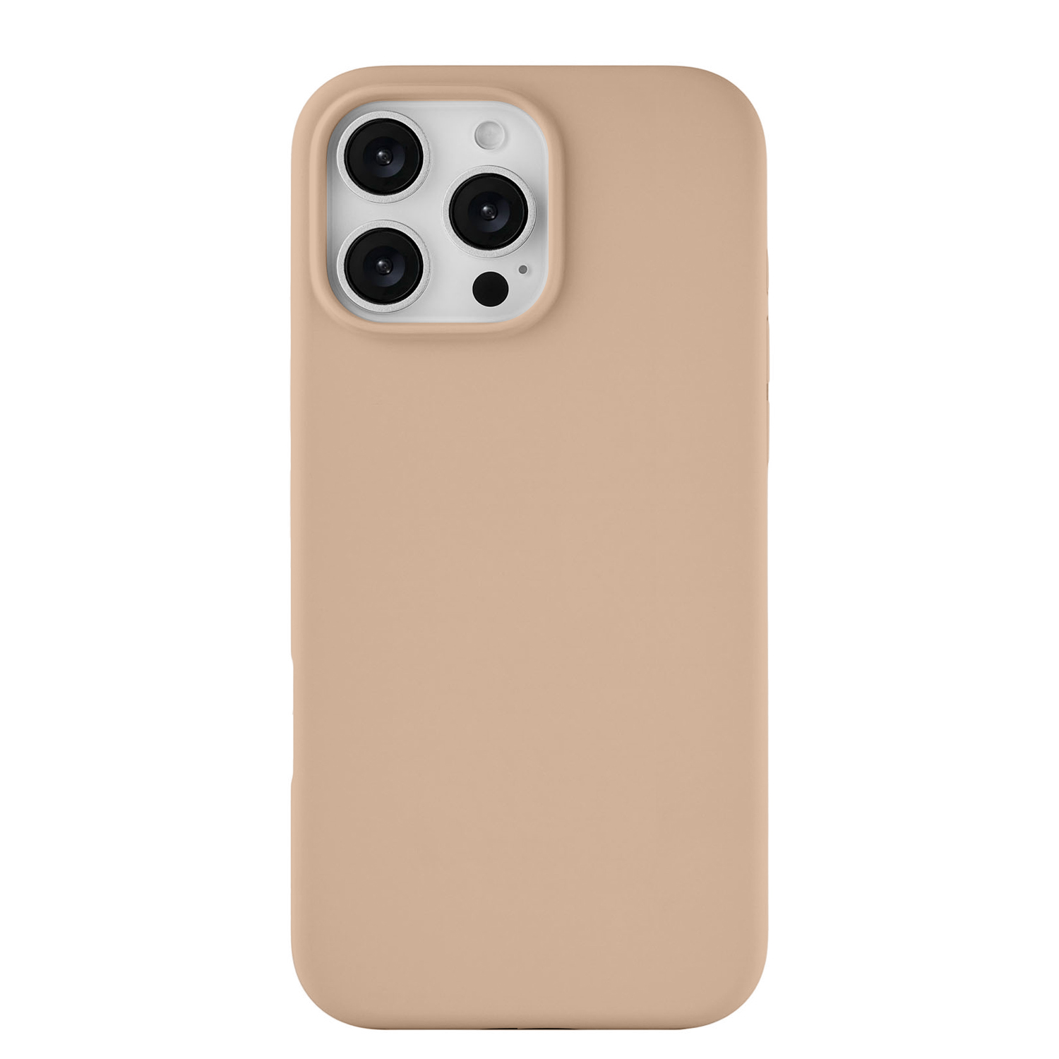 Чехол защитный uBear Touch Mag Case для iPhone 16 Pro Max, MagSafe совместимый, силикон, софт-тач, латте