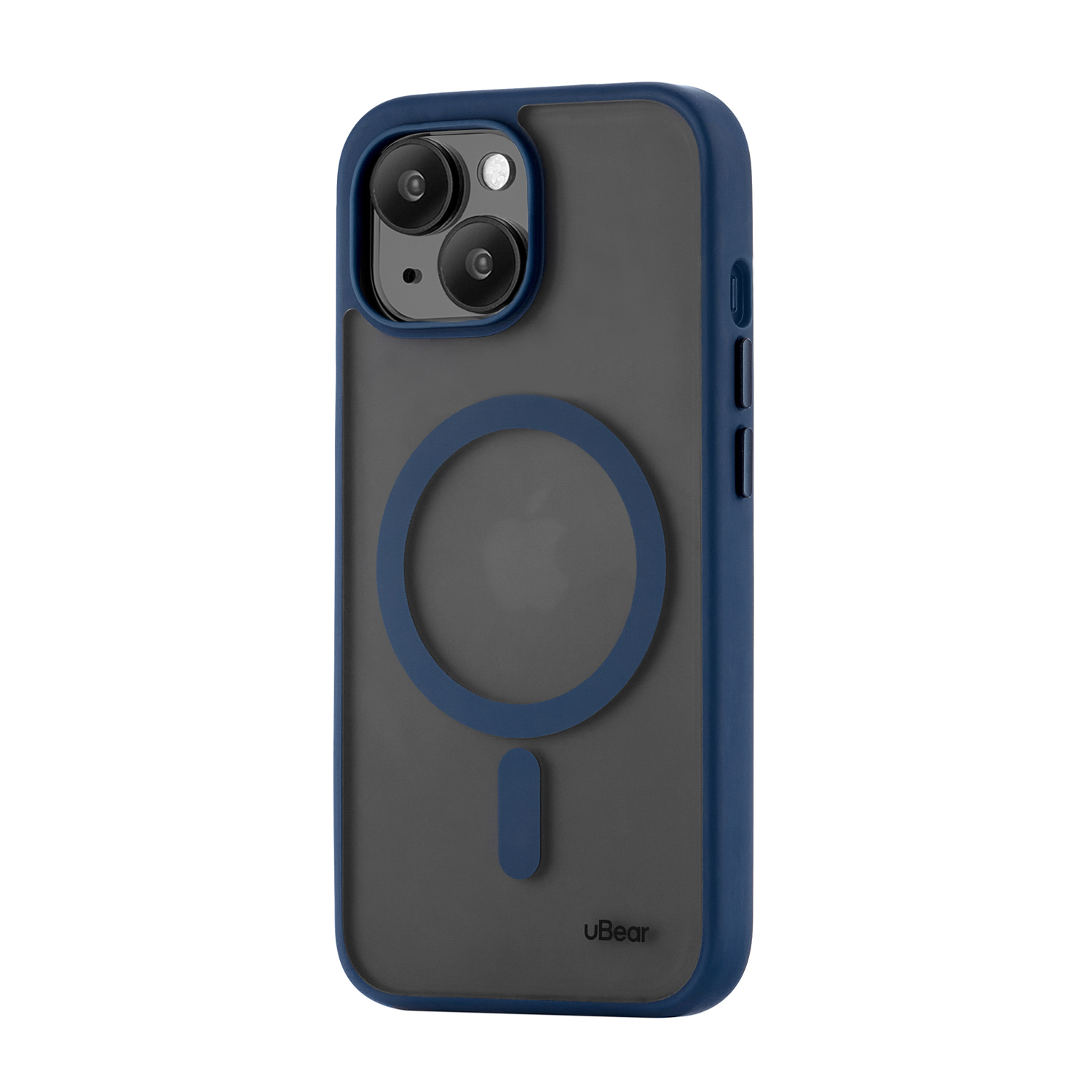 Чехол защитный uBear Cloud Mag Case для iPhone 15, MagSafe совместимый, усиленный, силк-тач
