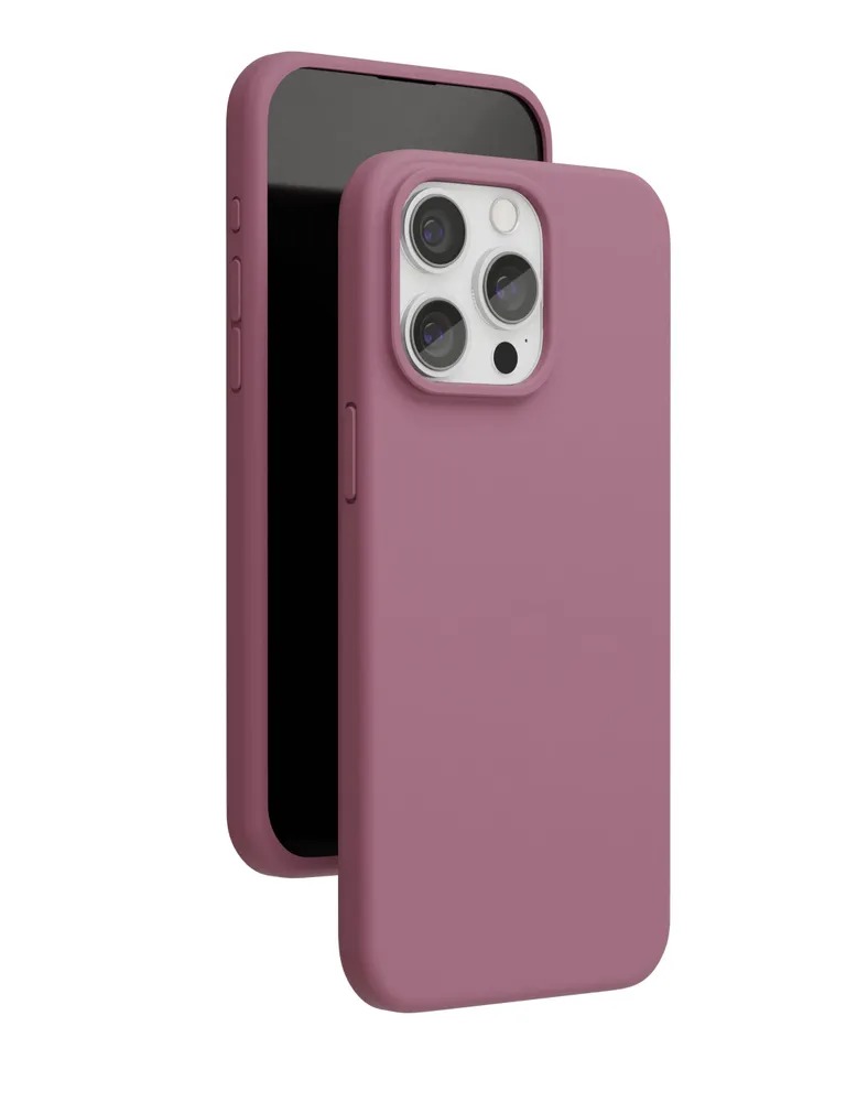 Чехол защитный "vlp" Aster Case с MagSafe для iPhone 15 ProMax, пудровый
