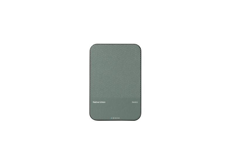 (Re)Classic Magnetic Power Bank 5000mAh, зеленый