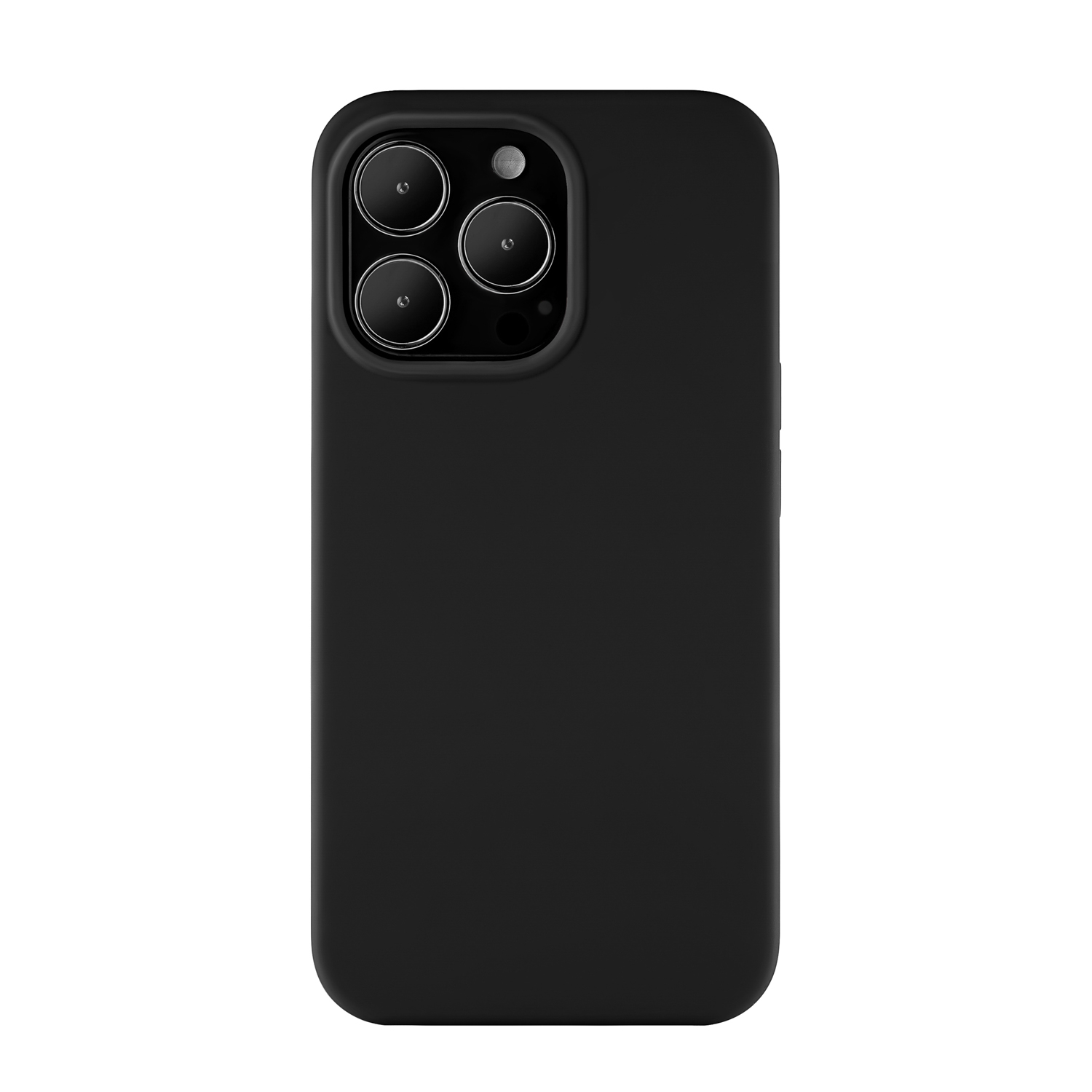 Touch Case (Liquid silicone) for iPhone 13 Pro. Магнитная упаковка, чёрный