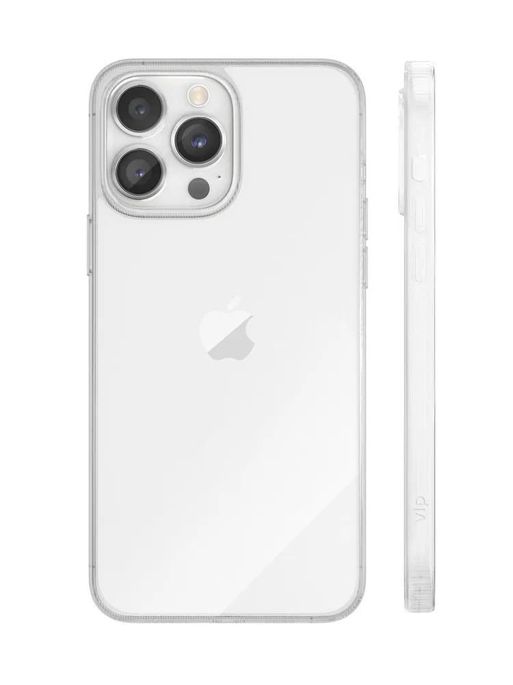 Чехол защитный "vlp" Crystal case для iPhone 14 ProMax, прозрачный