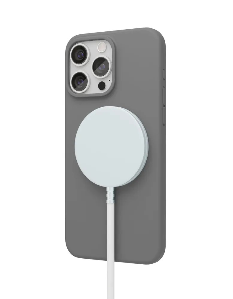 Чехол защитный "vlp" Aster Case с MagSafe для iPhone 15 Pro, серый