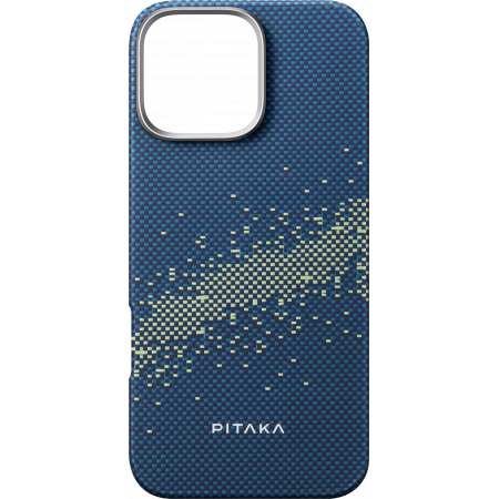 Чехол Pitaka StarPeak Tactile Woven case для iPhone 16 Pro , Milky Way Galaxy