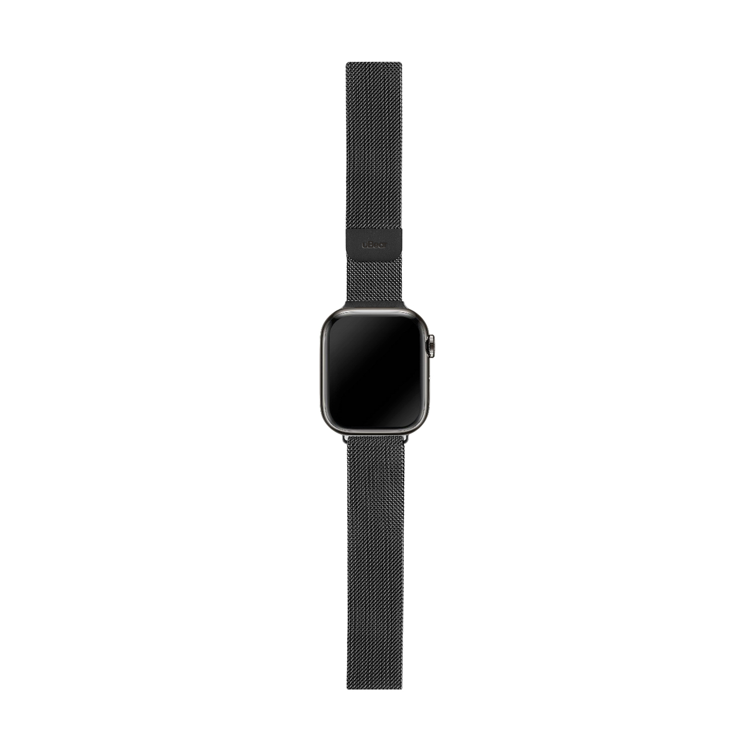 Ремешок uBear Spark для Apple Watch M/L (42, 44, 45, 49 мм), стальной, чёрный