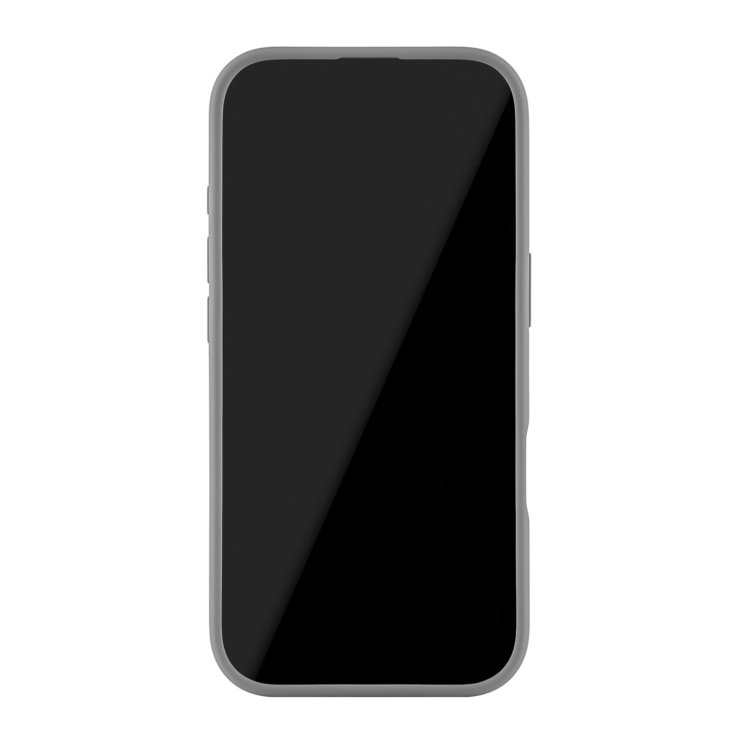 На фото изображено Чехол защитный uBear Touch Mag Case для iPhone 17 MagSafe, светло-серый