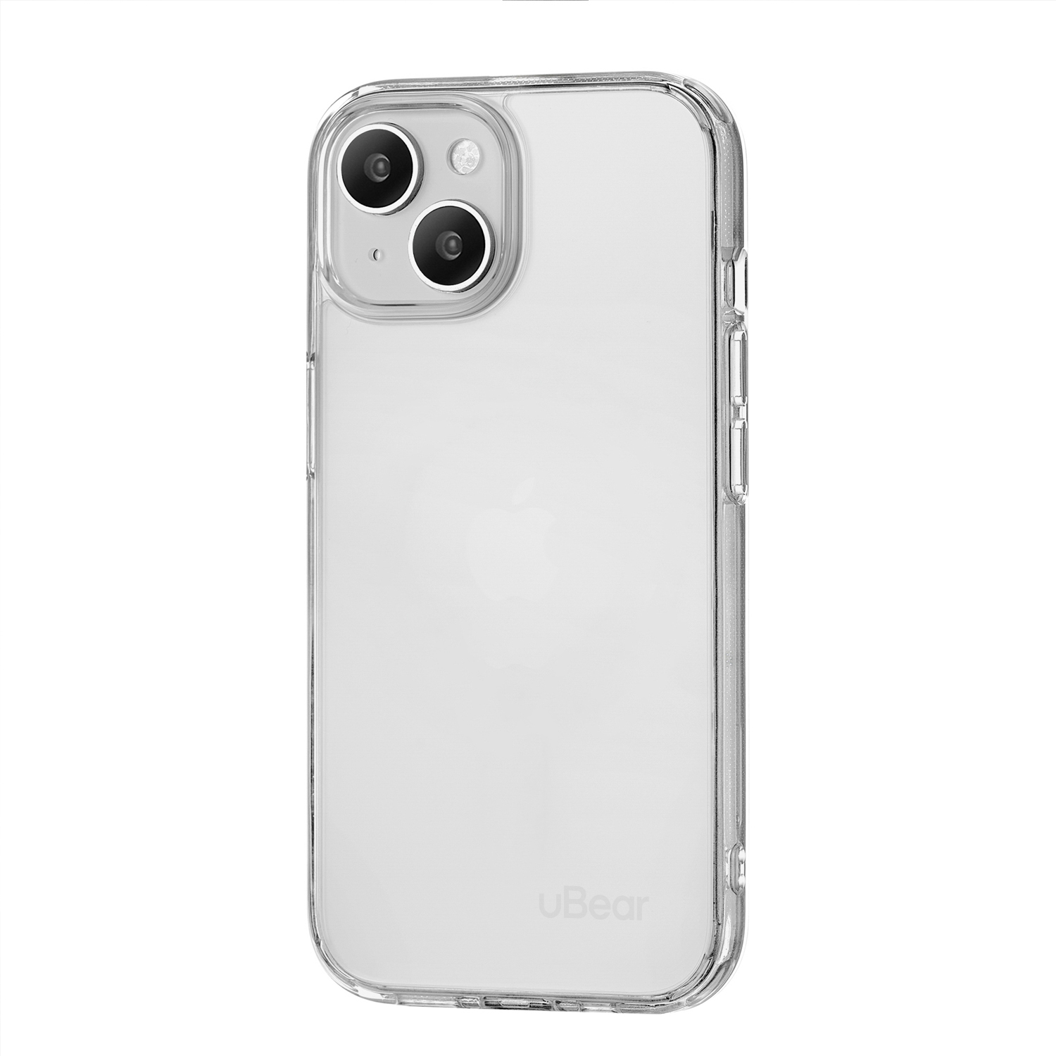 Чехол защитный uBear Real Case для iPhone 15, усиленный, Прозрачный