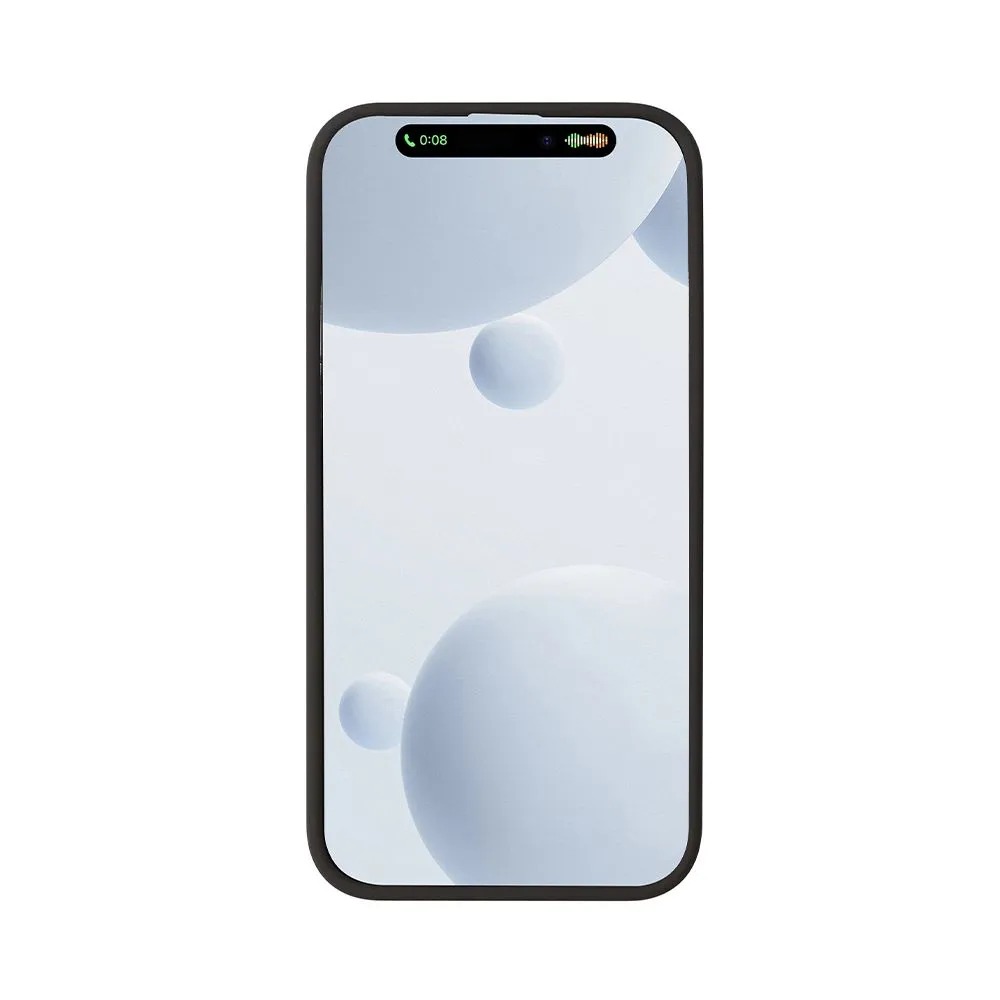 Чехол Liquid Silicone Case Pro Magsafe для Apple iPhone 15 Pro, серый, Deppa