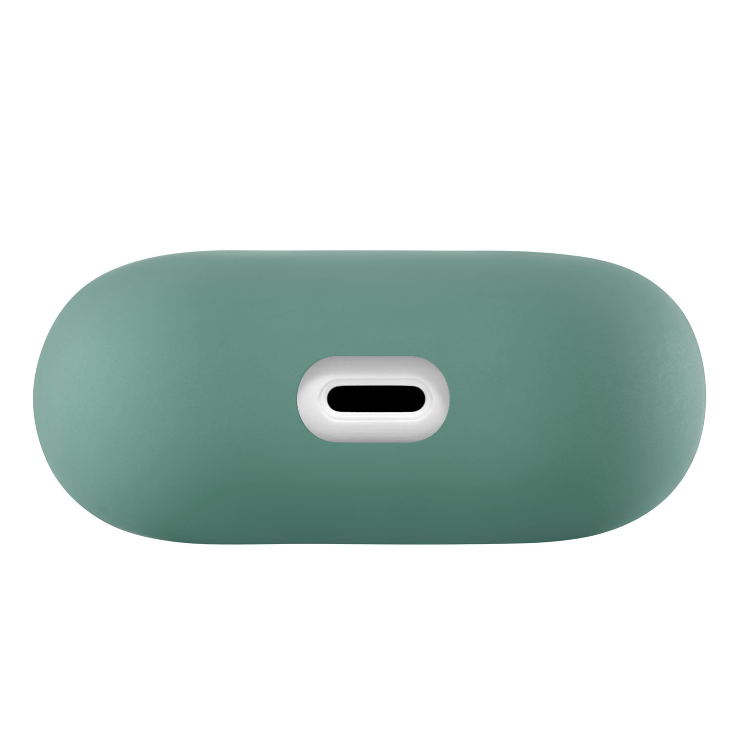 Ультратонкий силиконовый чехол Touch case для AirPods 3, зелёный