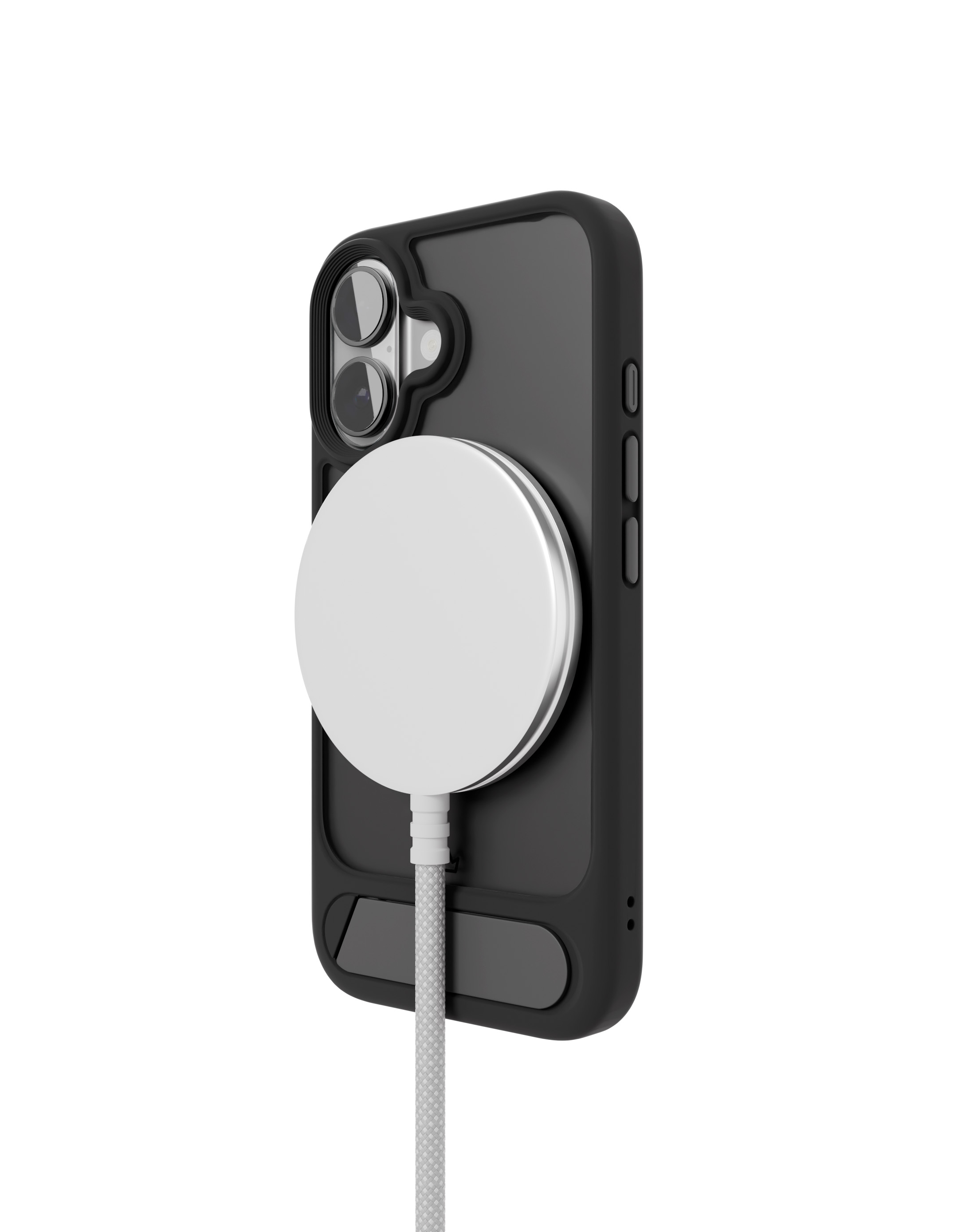 Чехол защитный "vlp" Reels Case с MagSafe для iPhone 16 Plus, черный