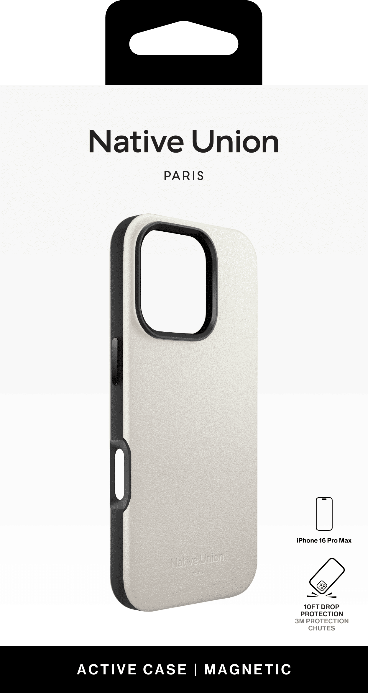 ACTIVE CASE FOR IPHONE 16 PRO MAX SANDSTONE, чехол защитный для iPhone 16 PRO MAX, цвет: песчаник