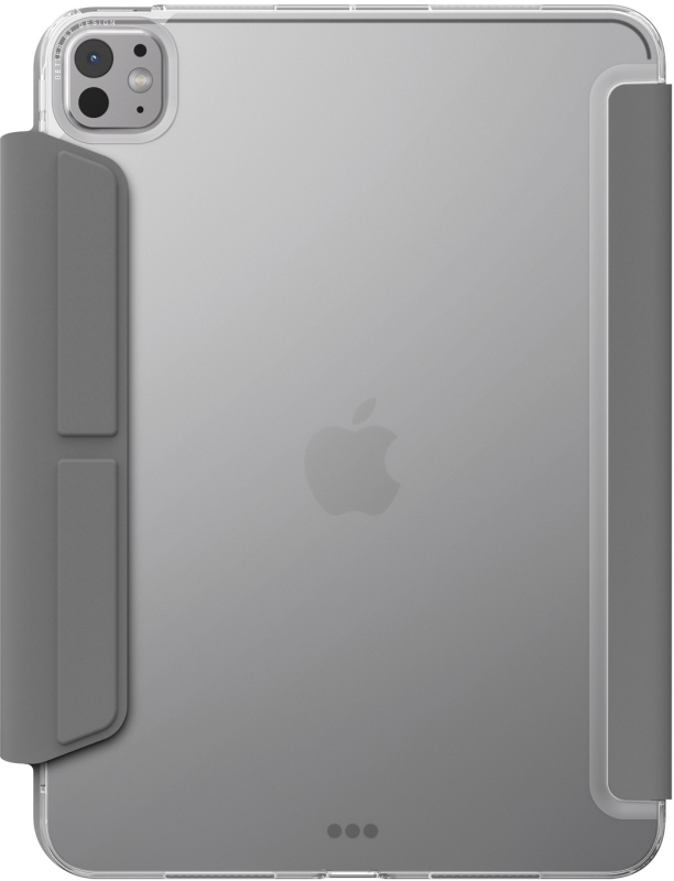 Чехол Uniq Camden Click для iPad Pro 11 M4/M5, серый