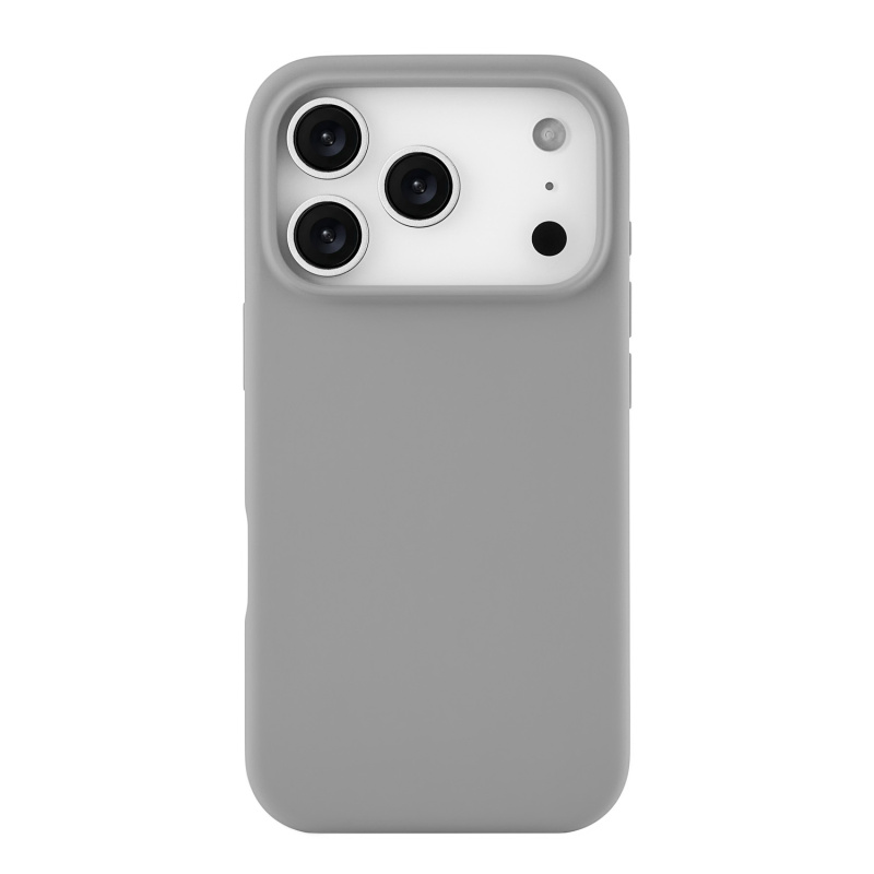Фото Чехол защитный uBear Touch Mag Case для iPhone 17 Pro, MagSafe, светло-серый Фото Чехол защитный uBear Touch Mag Case для iPhone 17 Pro, MagSafe, светло-серый