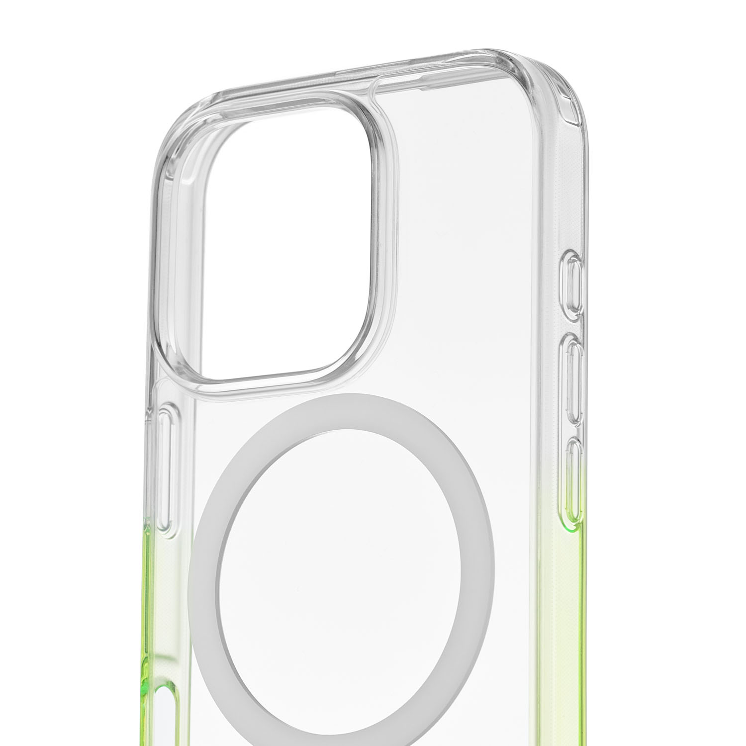 Чехол защитный uBear Fusion Mag Case для iPhone 16 Pro, MagSafe совместимый, усиленный, лайм