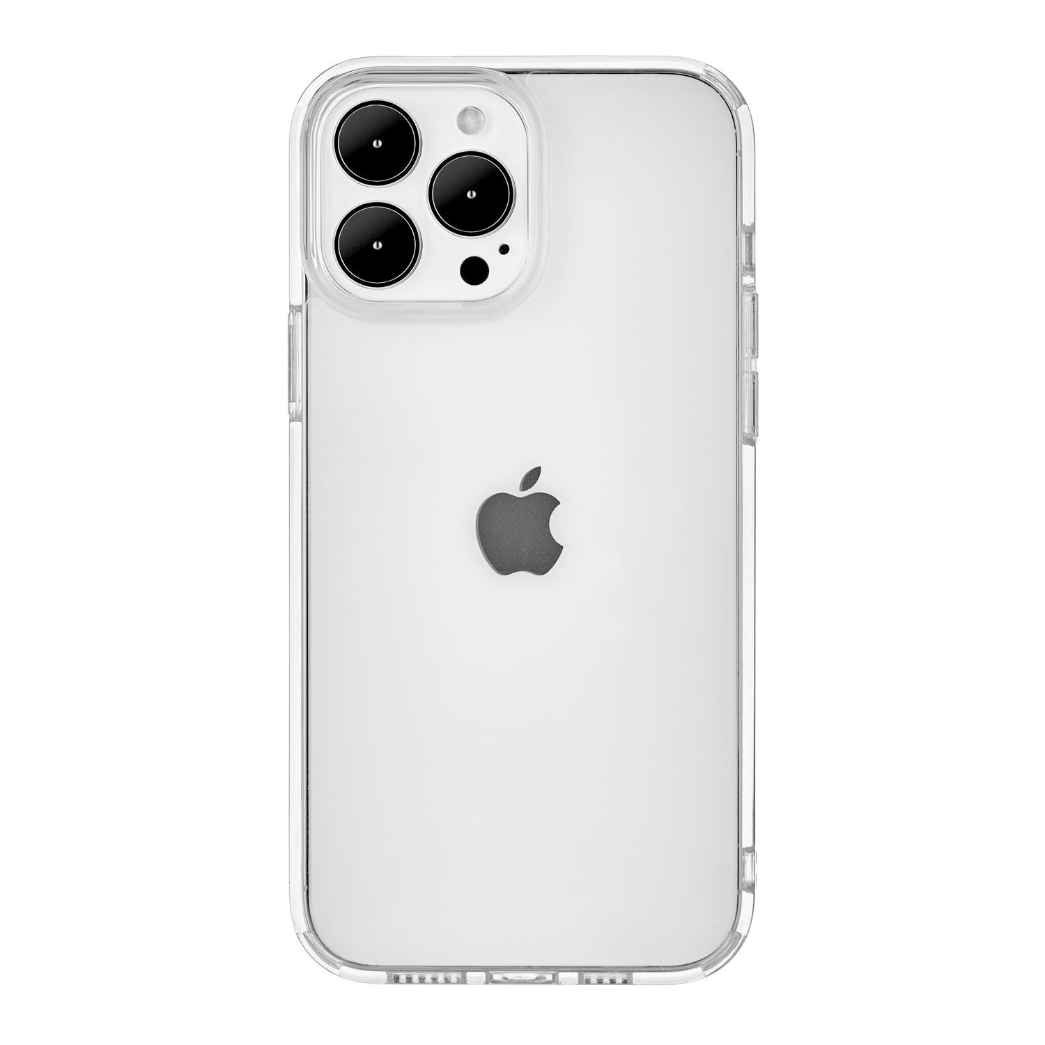 Real Case iPhone 13 Pro Max  transparent PC+TPU. Магнитная упаковка, прозрачный