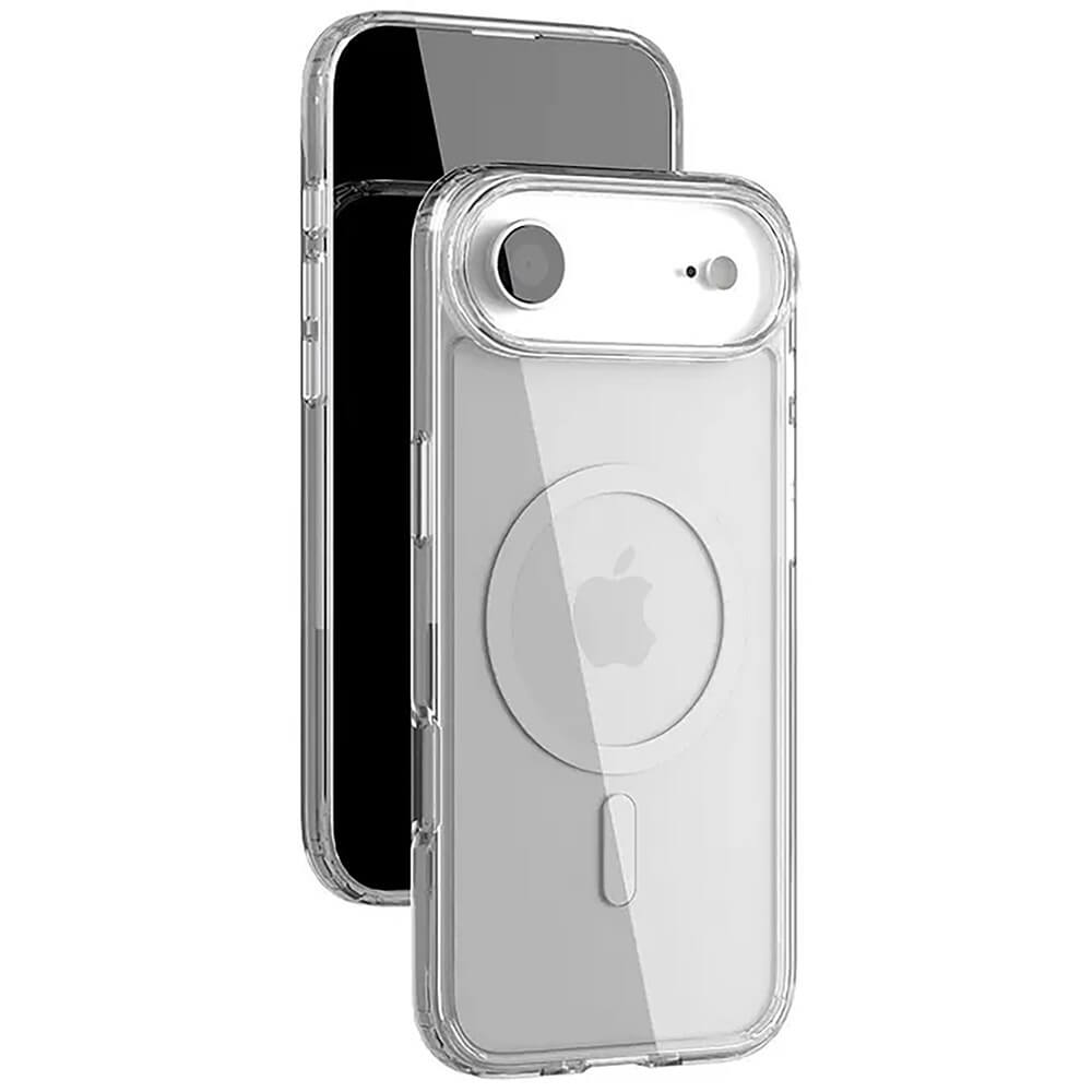 На фото изображено Чехол защитный VLP LITE Air Case с MagSafe для iPhone Air, прозрачный