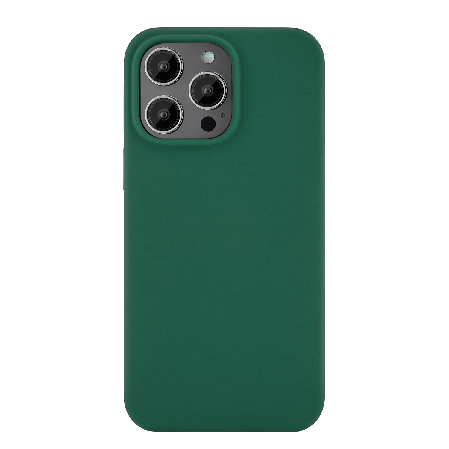 Чехол защитный uBear Touch Mag Case для  iPhone 14 Pro Max, MagSafe совместимый, силикон, софт-тач, зелёный