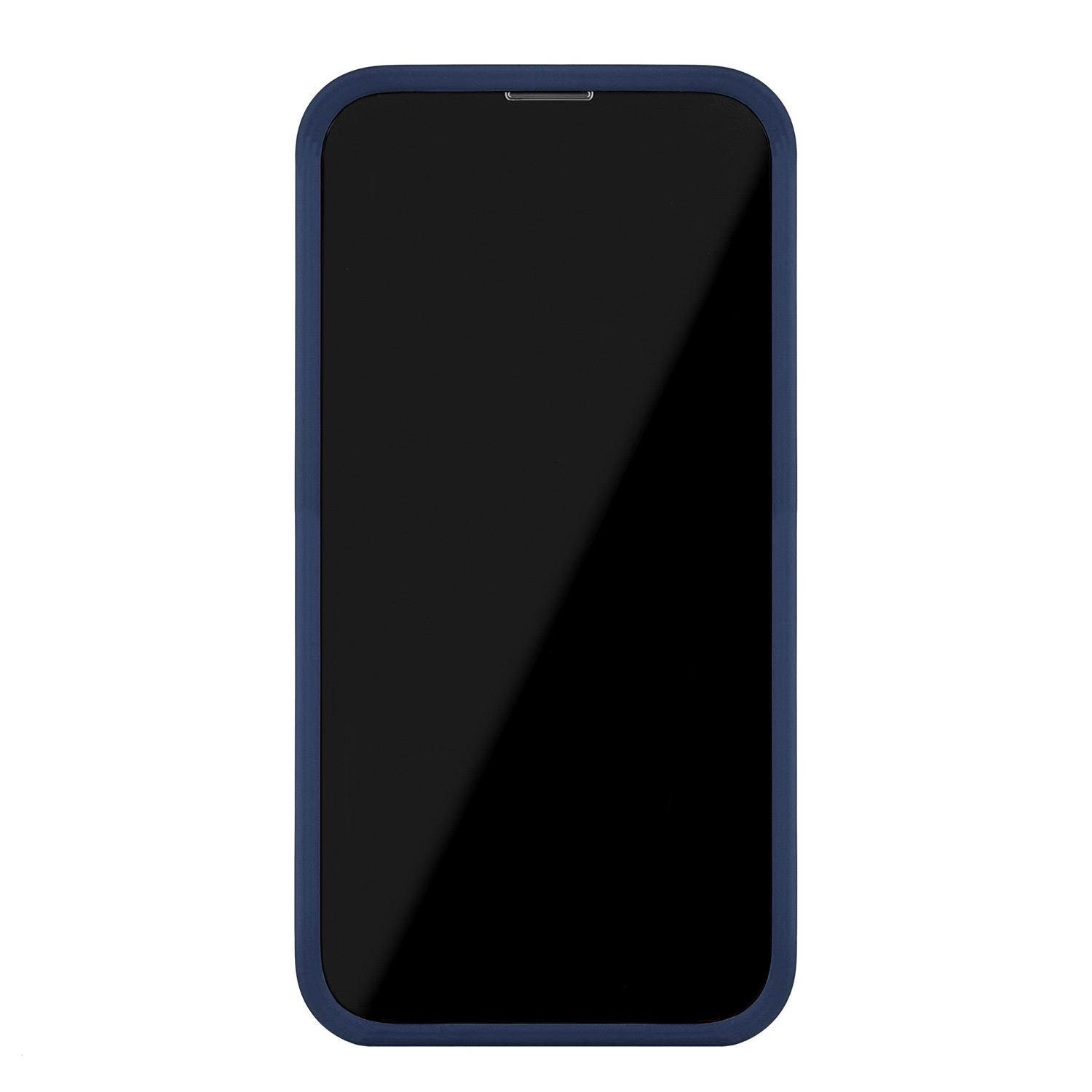 Чехол защитный uBear Touch Case для  iPhone 14, силикон, софт-тач, тёмно-синий