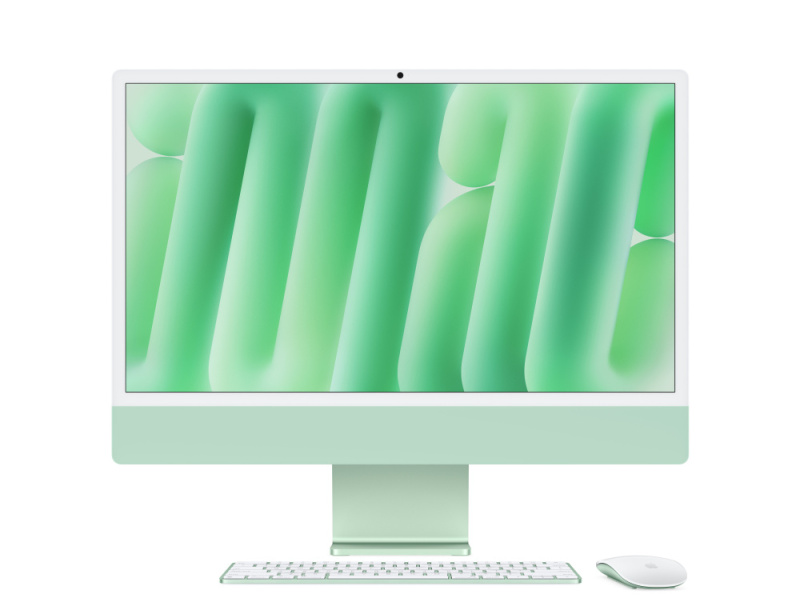 Apple iMac 24" Retina 4,5K, M4 10C / 10C, 16 ГБ, 512 ГБ, Зелёный