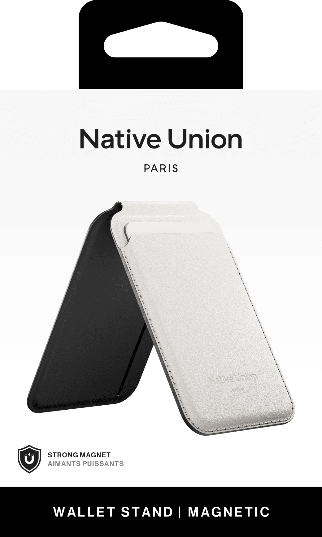 ACTIVE WALLET STAND SANDSTONE, чехол для пластиковых карт Native Union, цвет: песчаник