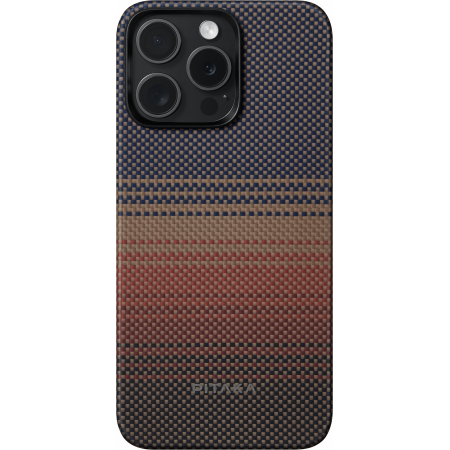 Чехол Pitaka Fusion Weaving MagEZ 5 для iPhone 15 Pro, Sunset