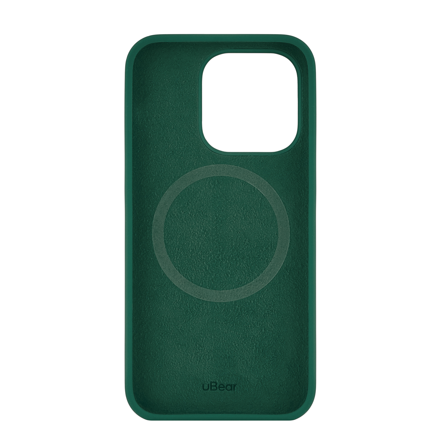 Чехол защитный uBear Touch Mag Case для  iPhone 14 Pro, MagSafe совместимый, силикон, софт-тач, зелёный