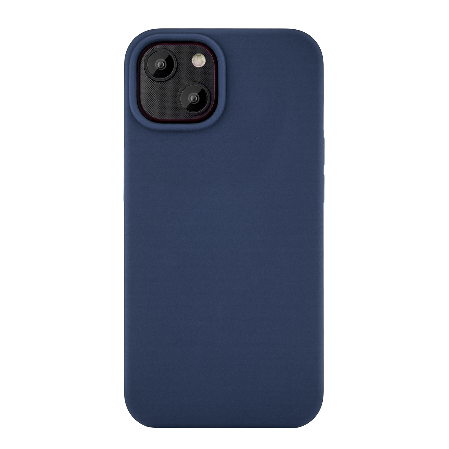 Чехол защитный uBear Touch Case для  iPhone 14, силикон, софт-тач, тёмно-синий