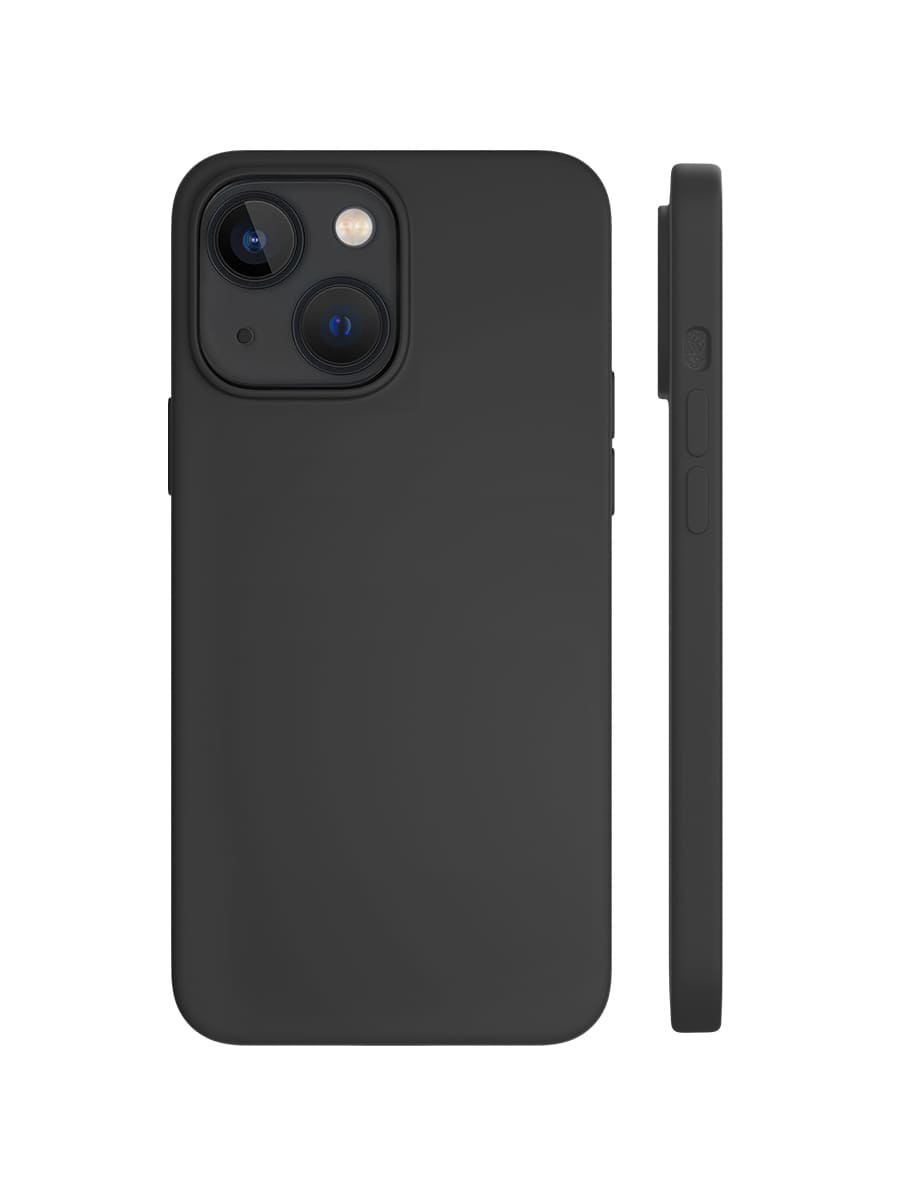 Чехол защитный "vlp" Silicone case с MagSafe для iPhone 14 Plus, черный