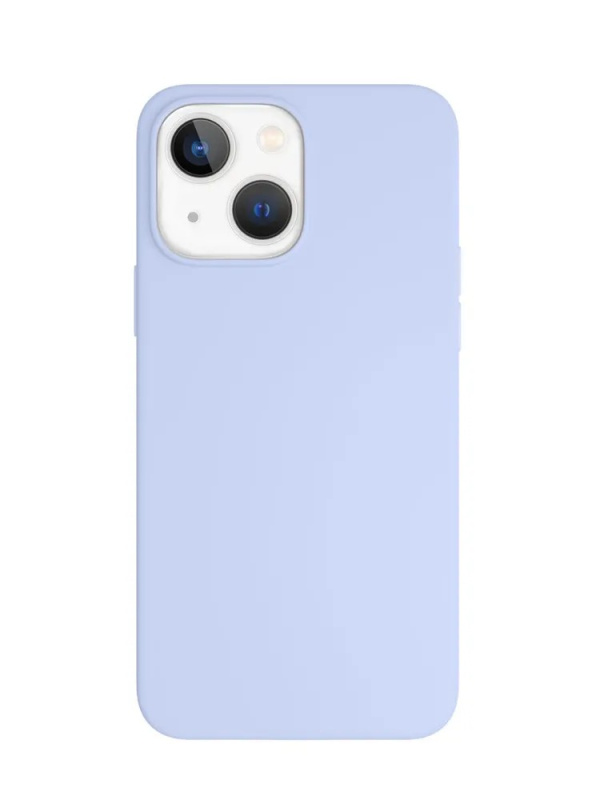 Чехол защитный "vlp" Silicone case для iPhone 14, сиреневый