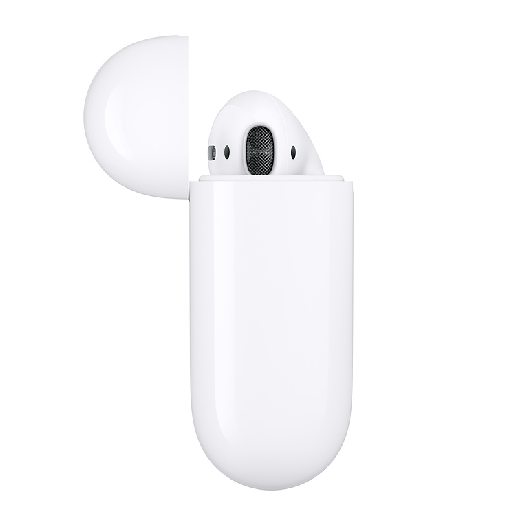 Наушники Apple AirPods 2 (2019) в зарядном футляре, белый