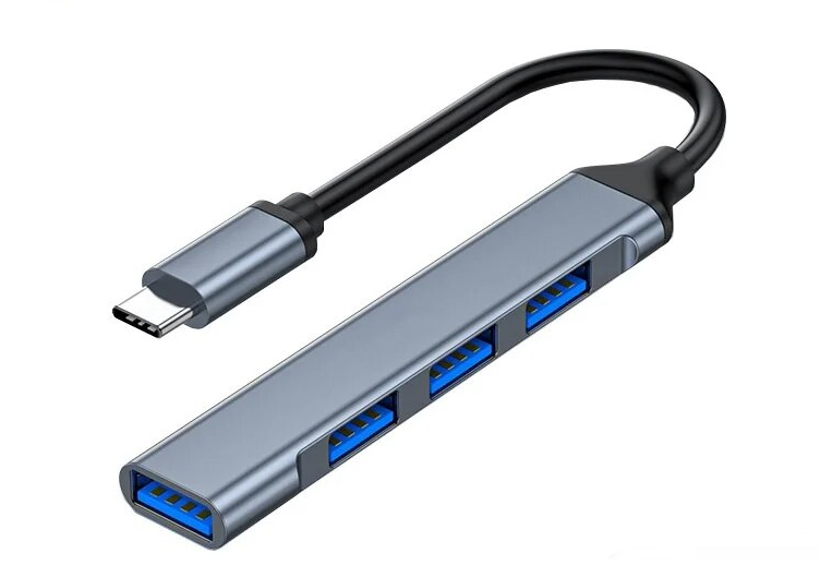 Переходник iNeez Slim Design USB-C HUB to 3USB 2.0 + 1USB 3.0