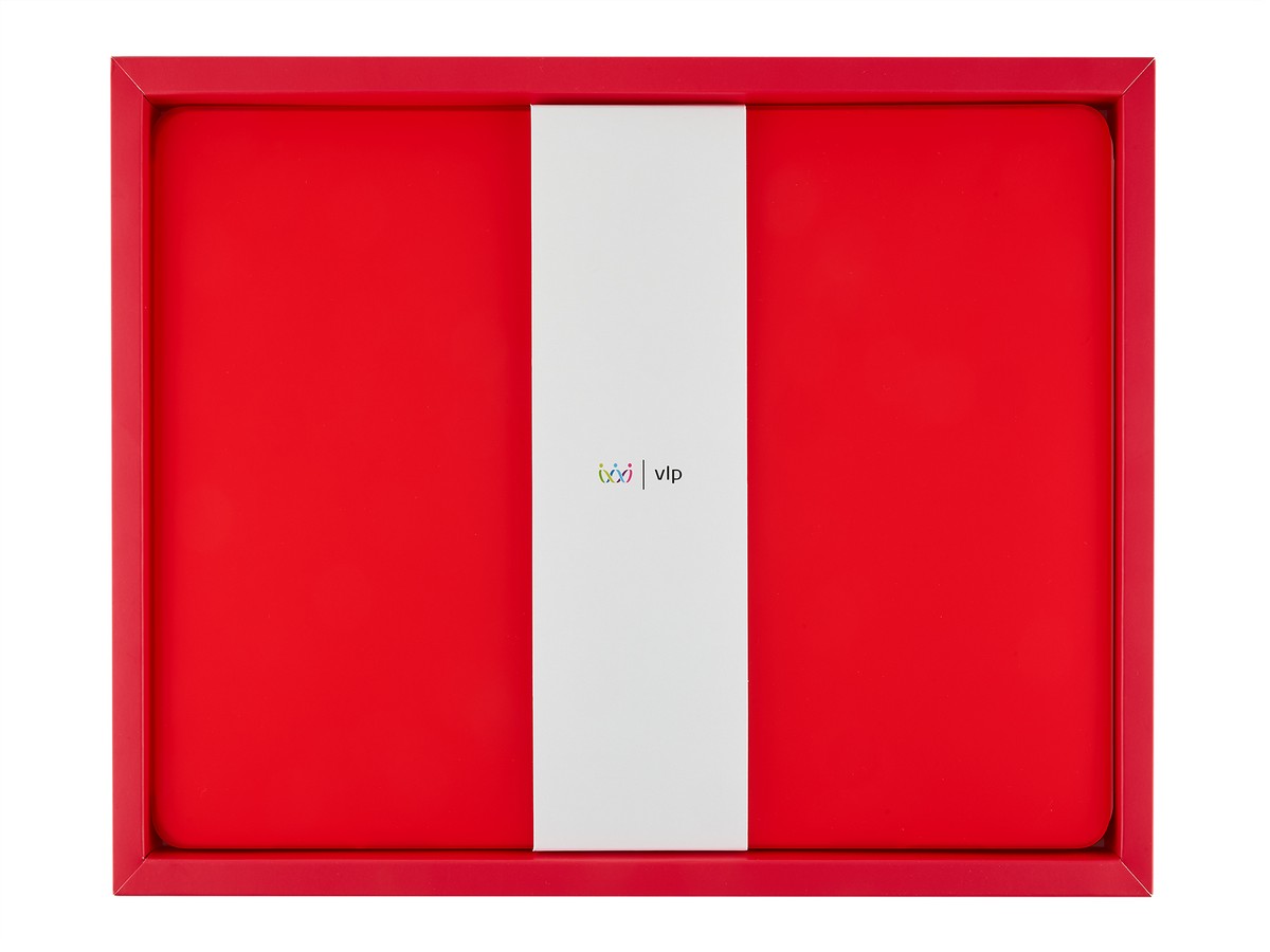 Чехол защитный "vlp" Plastic Case для MacBook Pro 16'' 2019-2020, красный