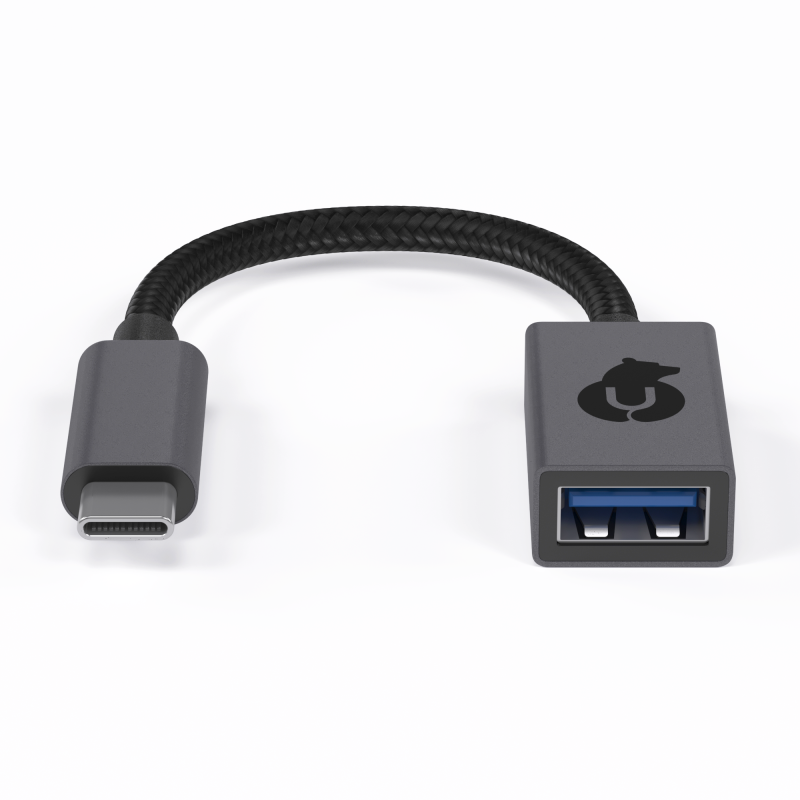 Адаптер LINK USB-С Adapter, серый космос