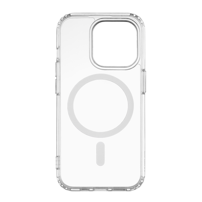 Чехол защитный Rocket Prime MagSafe для iPhone 15 Pro, TPU+PC, прозрачный