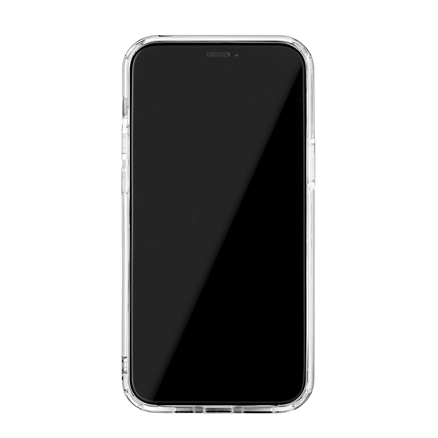 Real Case  iPhone 12 mini (transparent PC+TPU), прозрачный