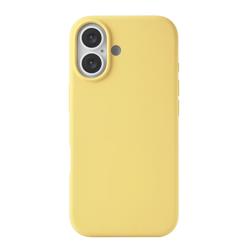 Фото Чехол защитный uBear Touch Mag Case для iPhone 17 MagSafe, светло-жёлтый Фото Чехол защитный uBear Touch Mag Case для iPhone 17 MagSafe, светло-жёлтый