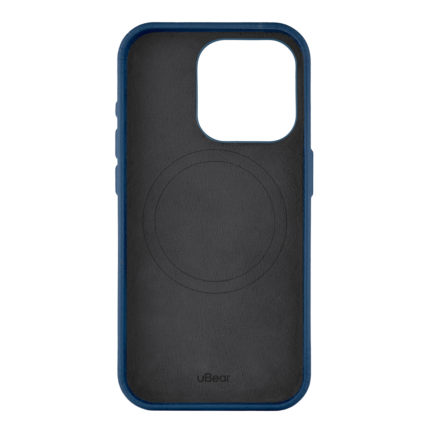 Чехол защитный uBear Capital Case для iPhone 15 Pro, натуральная кожа, MagSafe совместимый